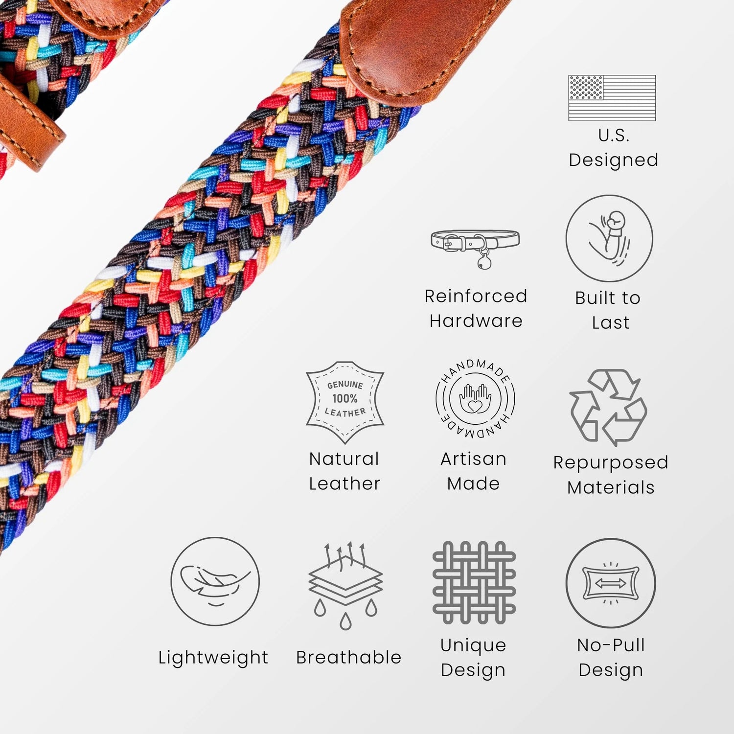 Stylish plaid dog collar, lightweight and breathable, perfect for small to medium-sized dogs