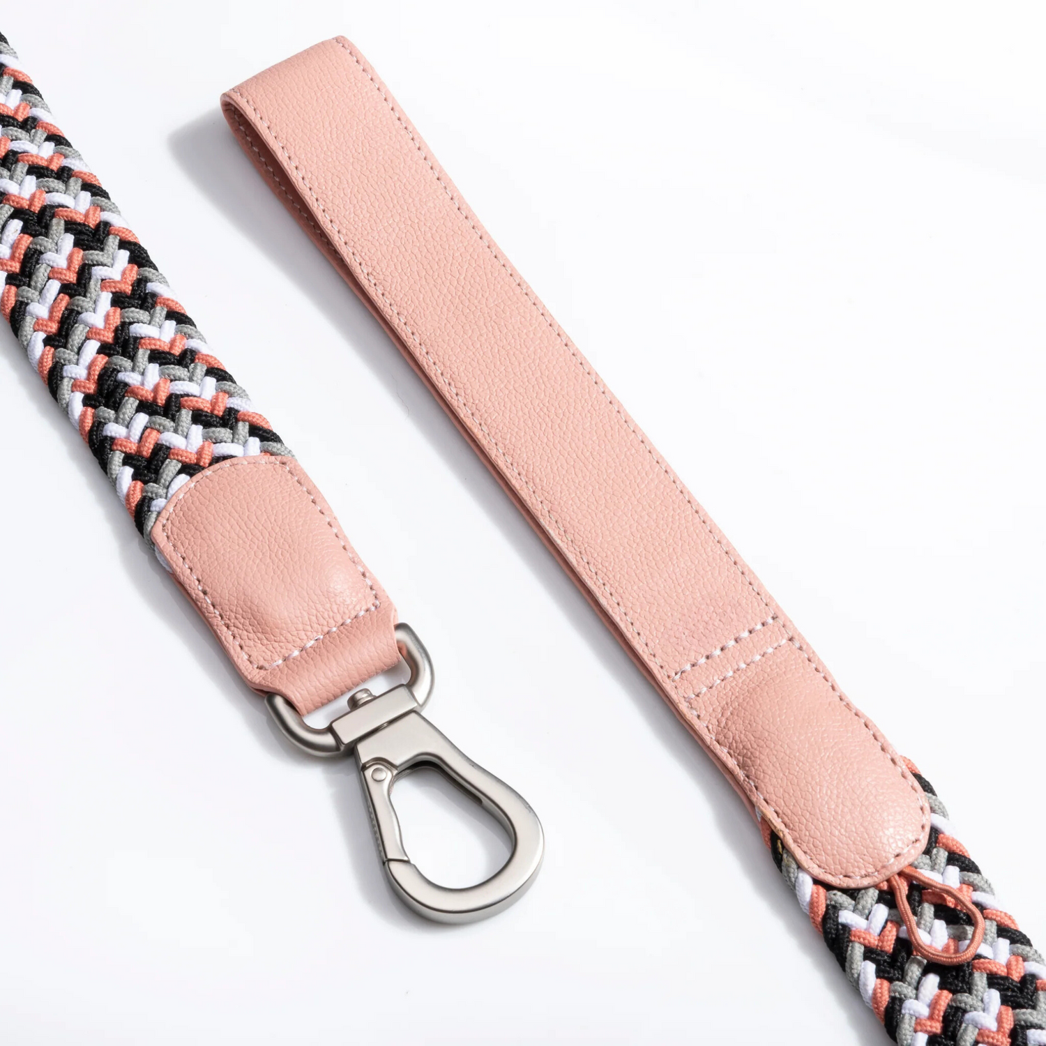 SAVANNAH LEASH - PLAID PINK