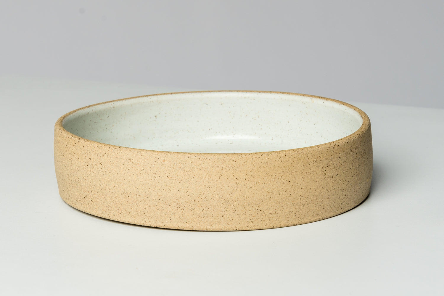 JERSEY BOWL - BROWN & WHITE