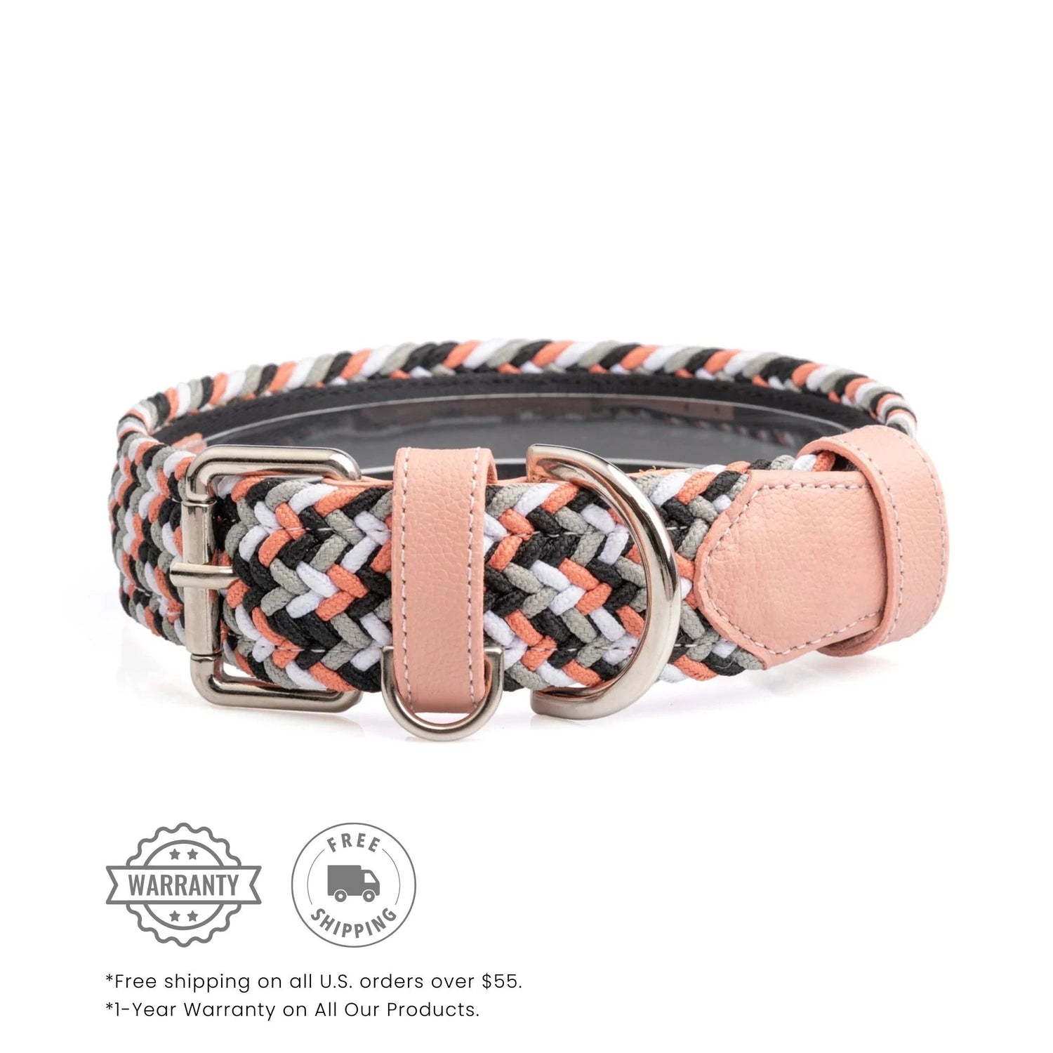 Detailed dog collar size chart for small, medium, and large dogs. Helps pet owners find the perfect fit.